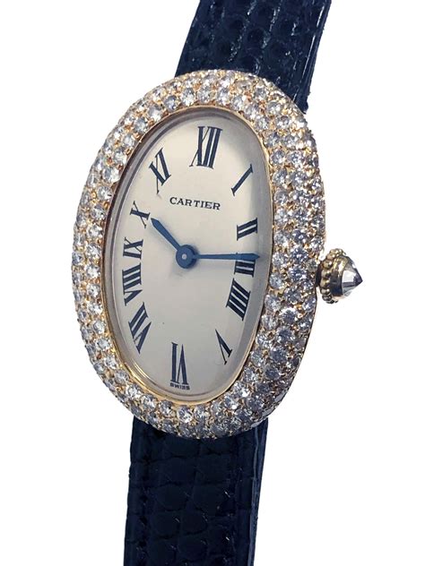 cartier baignoire on wrist